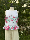 Rose Bud Tablecloth Tank