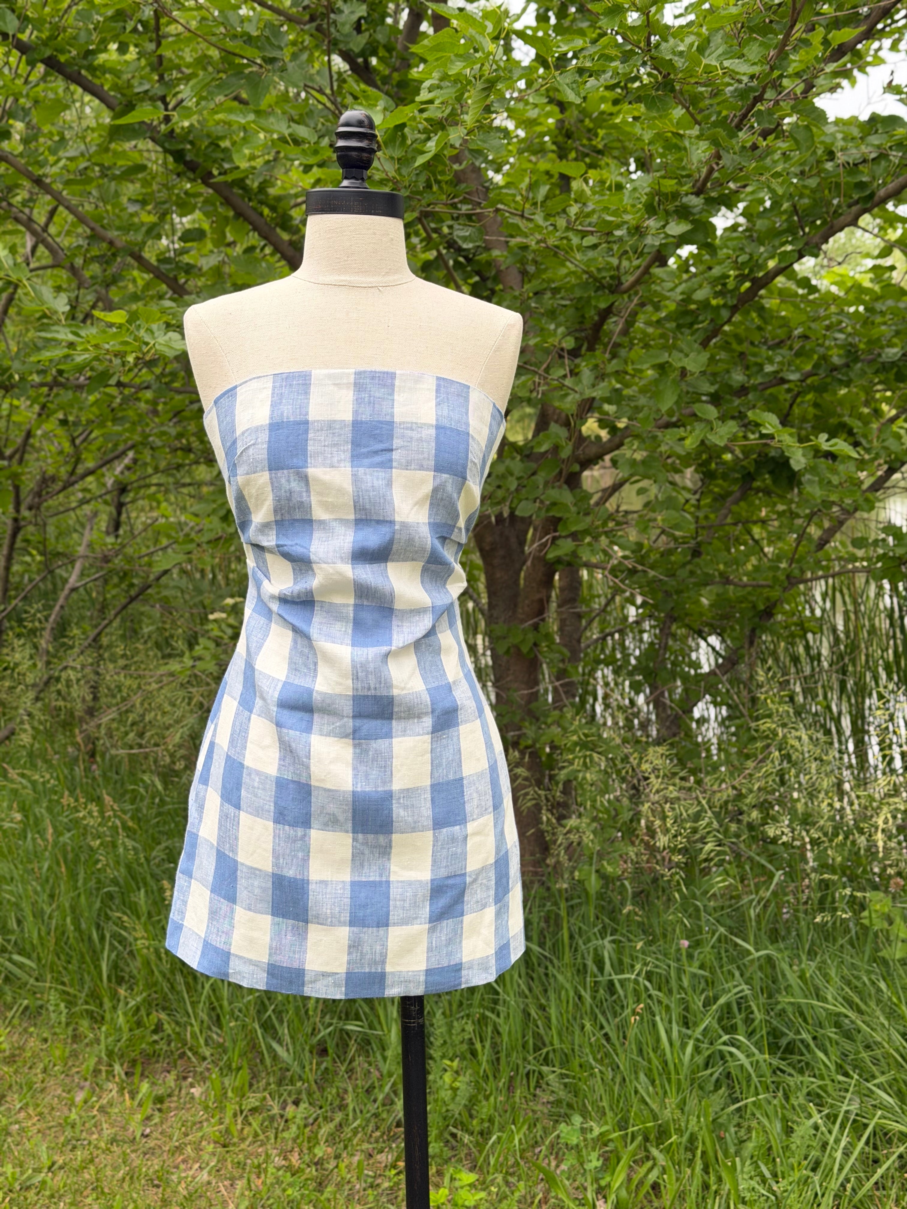 Let’s Get Brunch Gingham Dress
