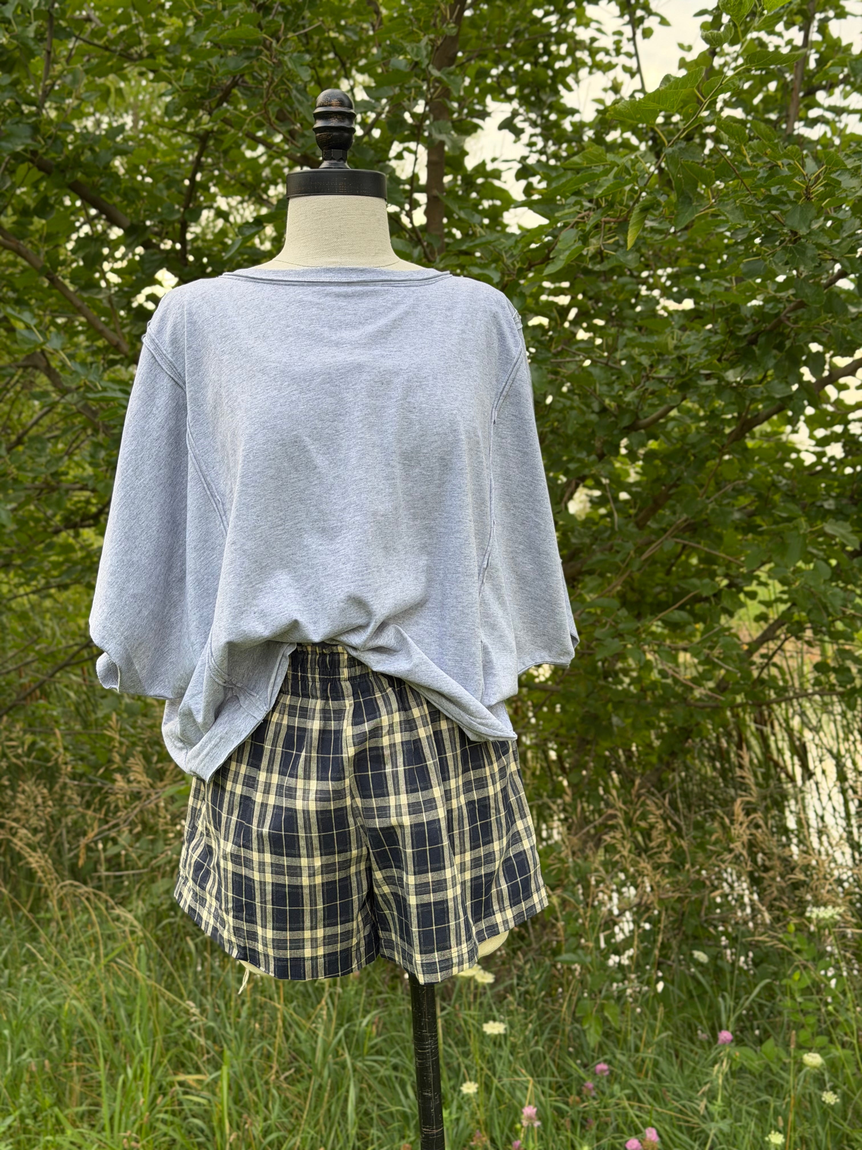 Micah Plaid Shorts