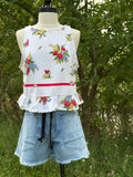 Bouquet Tablecloth Tank