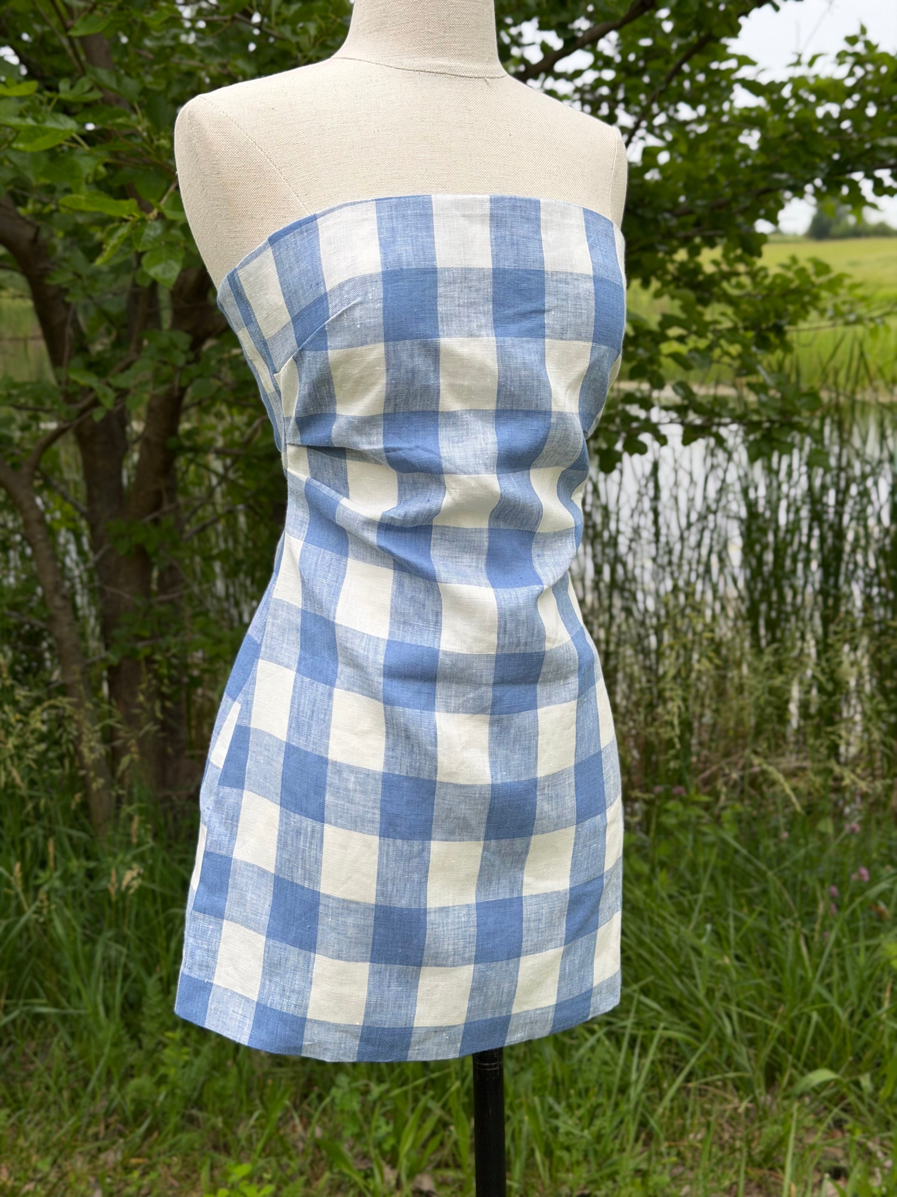 Let’s Get Brunch Gingham Dress