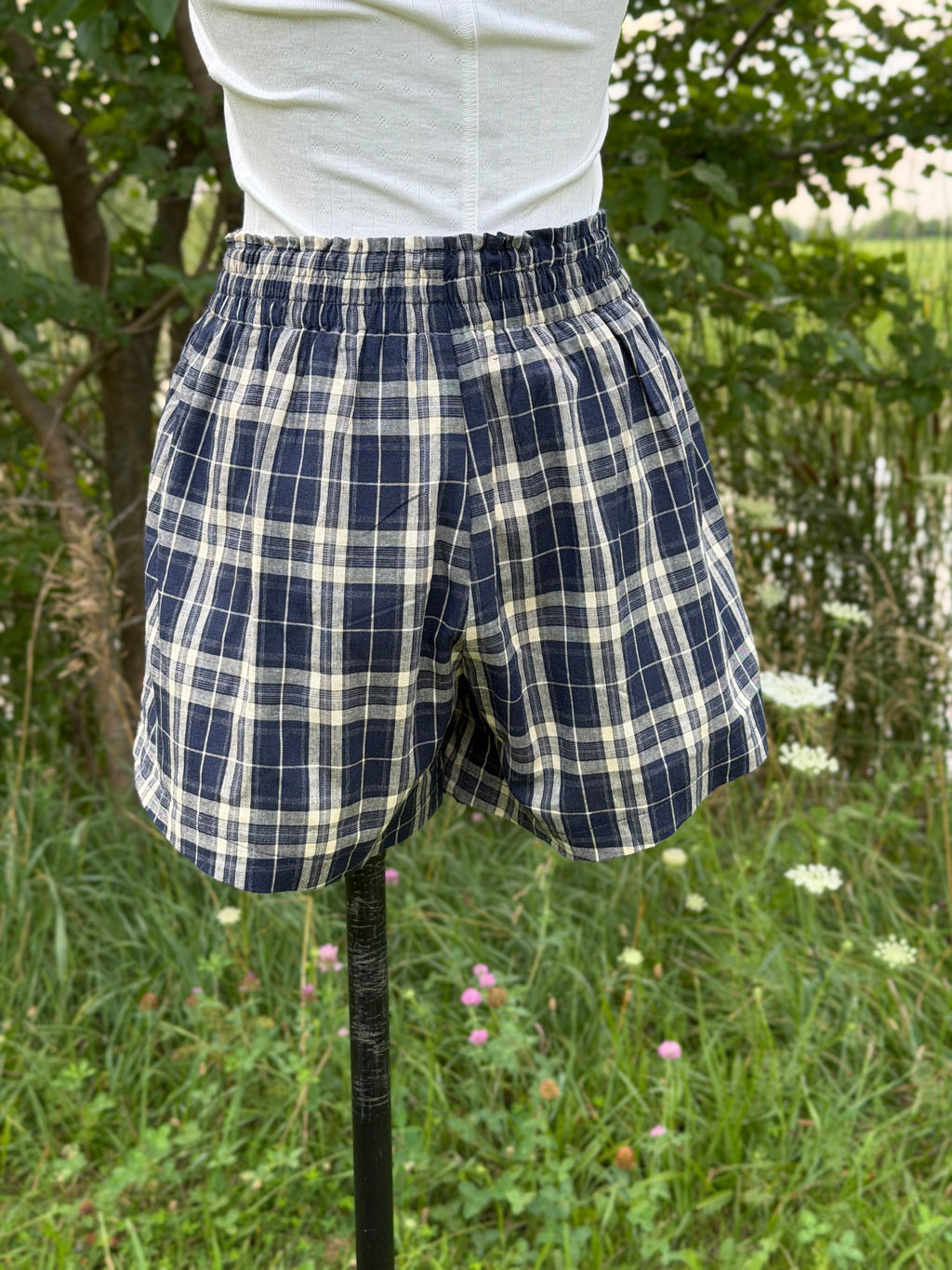 Micah Plaid Shorts