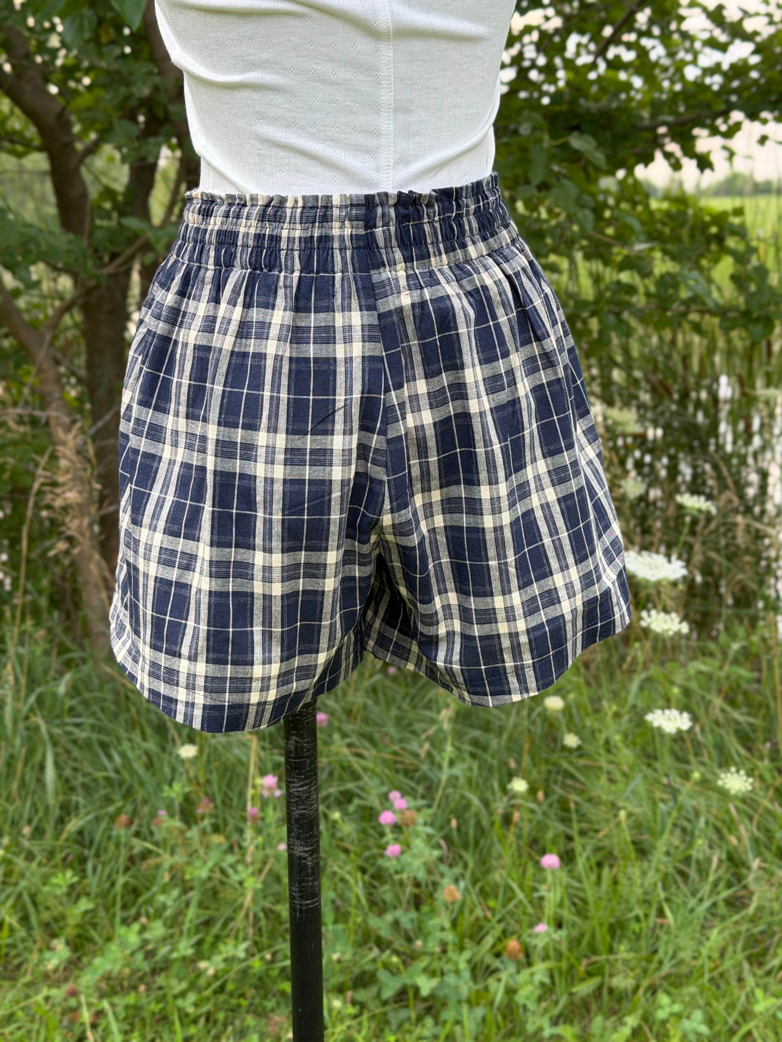 Micah Plaid Shorts