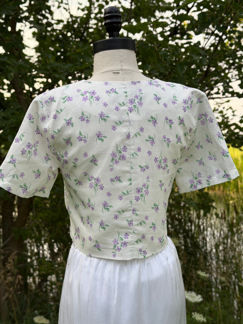 Delly Crop Blouse