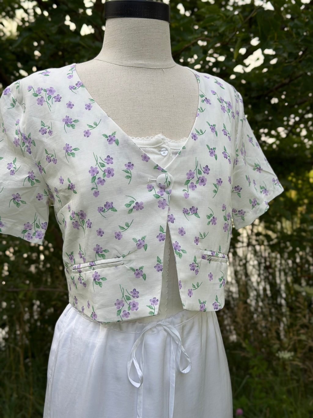 Delly Crop Blouse